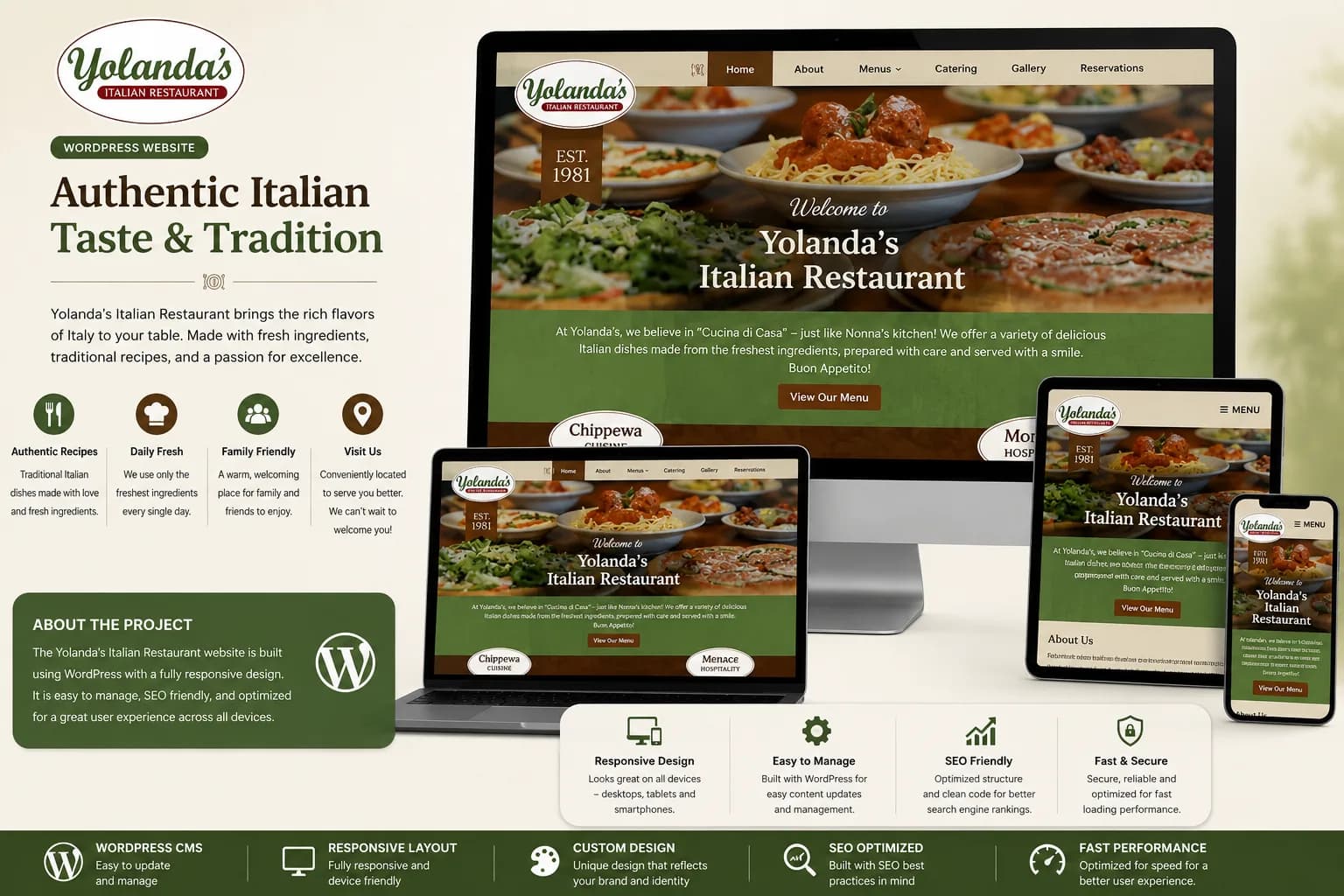 Yolanda's Italian Restaurant — Authentic Taste & Tradition